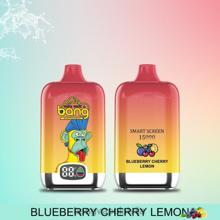 6420L11 Bang Vape Digital Smart Screen 15000 uzpūtienu 25ml vienreizējās lietošanas | Bang Vape Latvija