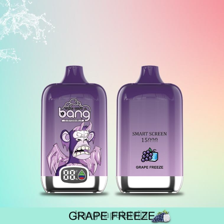 6420L11 Bang Vape Digital Smart Screen 15000 uzpūtienu 25ml vienreizējās lietošanas | Bang Vape Latvija