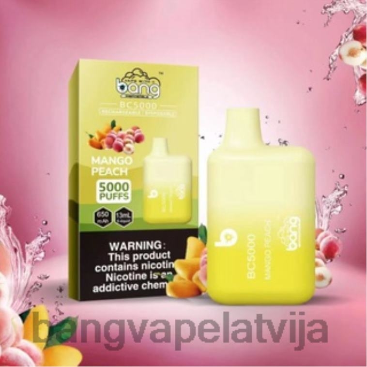 6420L9 Bang Vape Box BC5000 5% nic 5000 puffs pildspalva C tipa atkārtoti uzlādējama vienreizējās lietošanas | Bang Box Vape Flavors