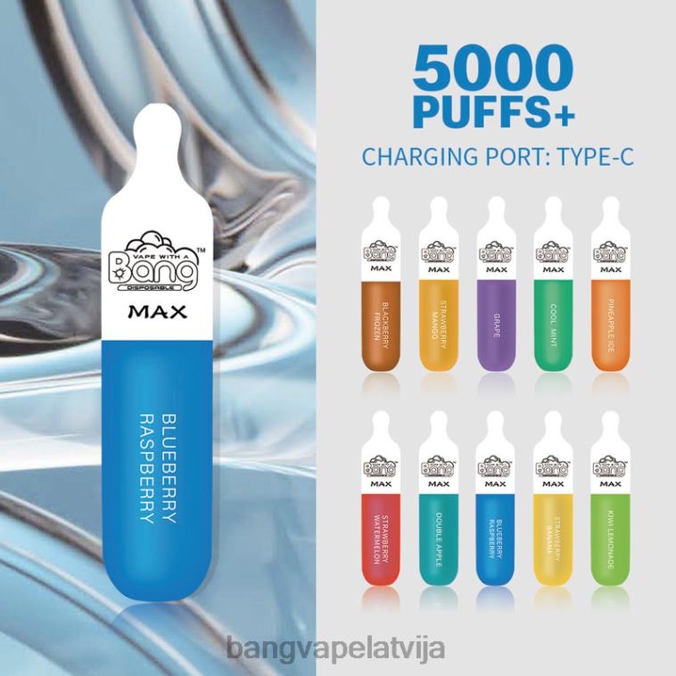 6420L10 Bang Vape Max 5000 pūtīšu stienis vienreizējās lietošanas | Best Bang Vape Flavor