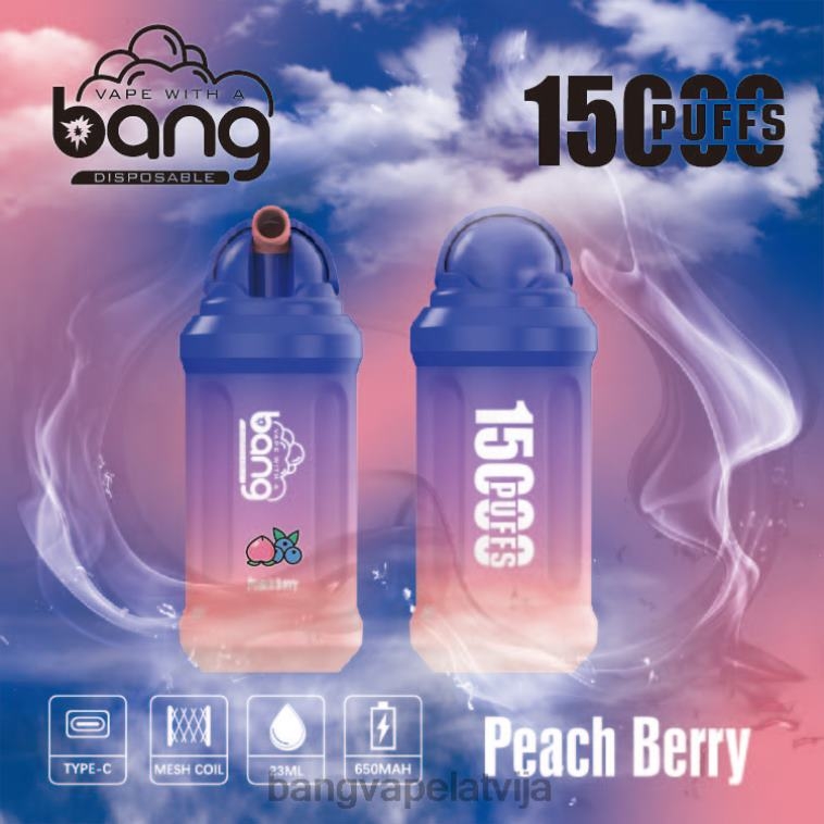 6420L1 Bang Vape 15000 uzpūtienu vienreizējās lietošanas | Bang Vape Latvija