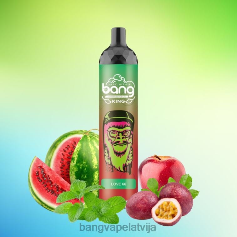 6420L8 Bang Vape King 6000 uzpūtienu 5% nic uzlādējams c tips vienreizējās lietošanas | Bang Vape Flavors