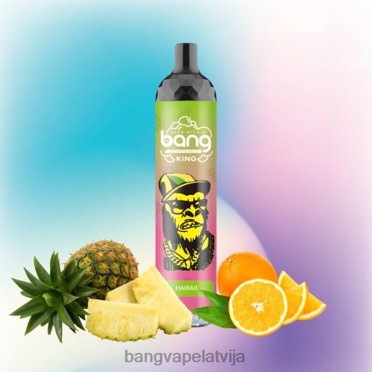 6420L8 Bang Vape King 6000 uzpūtienu 5% nic uzlādējams c tips vienreizējās lietošanas | Bang Vape Flavors