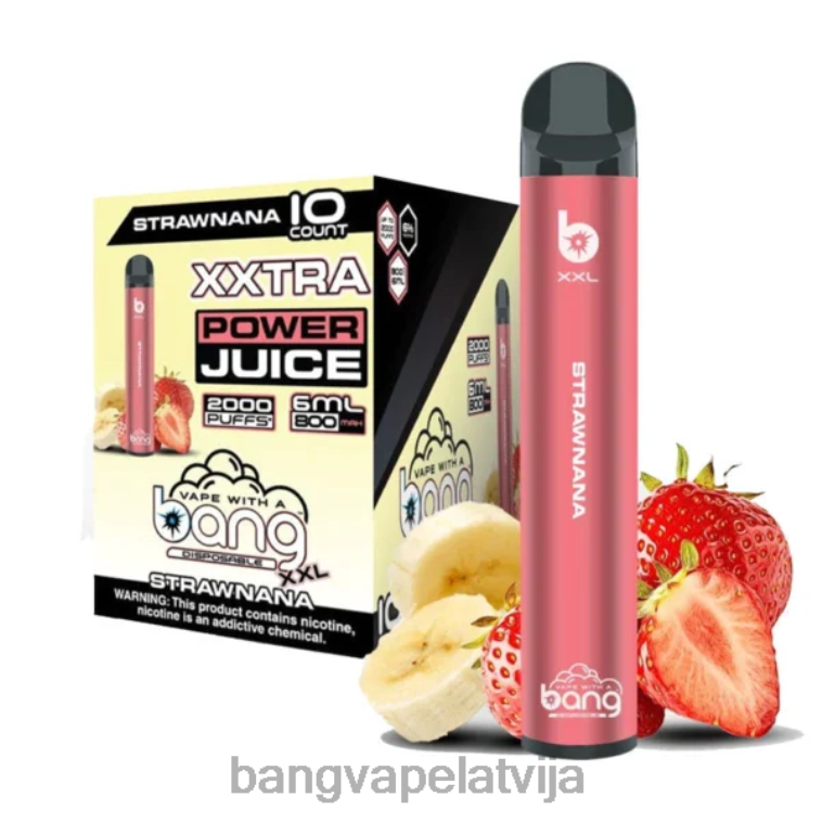 6420L25 Bang Vape XXL 2000 uzpūtienu strawnana | Bang Vape Disposable