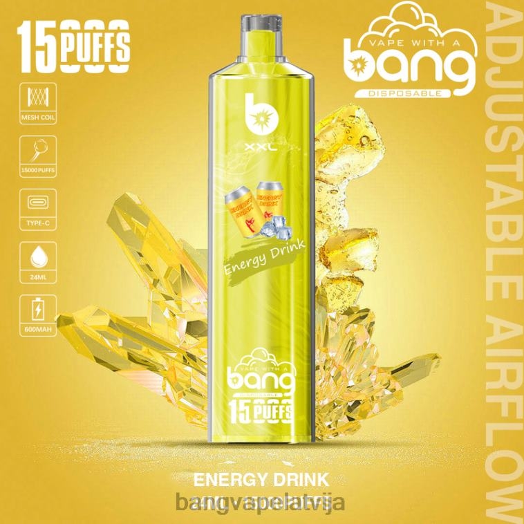 6420L2 Bang Vape XXL 15000 uzpūtienu vienreizējās lietošanas | Bang Vape Riga